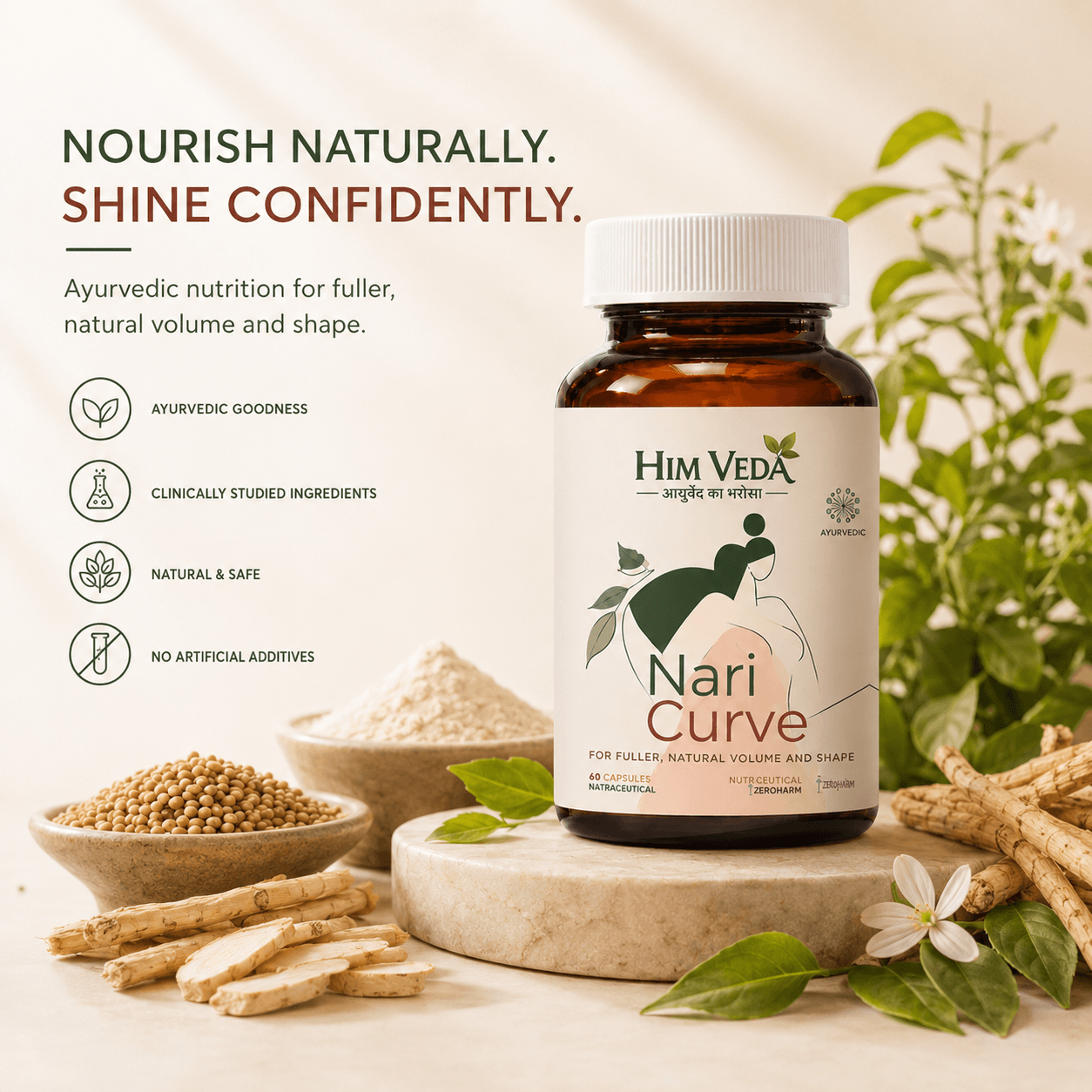 Nari Curve Breast Increase Capsules